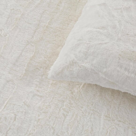 UGG 13712 Alondra King Comforter Set Soft Cozy Bedding Faux Fur - Picture 7 of 8